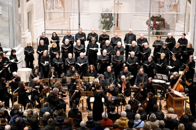 Mit ganz großem Aufgebot hat Mirjam Scheider das Weihnachtsoratorium in der Stadtkirche aufgeführt.