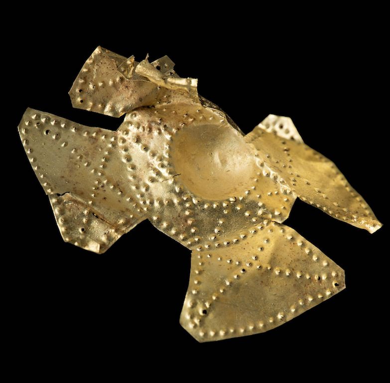 Goldblattkreuze2 Goldblattkreuz Bissingen unter Teck Neufund von 2015.jpg